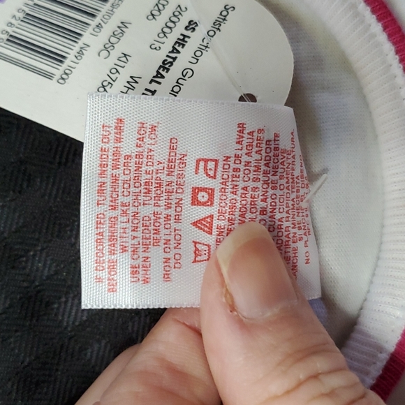 Kid Connection, Cutie-Fruity, white tee, cotton, size 12 months - Picture 5 of 9